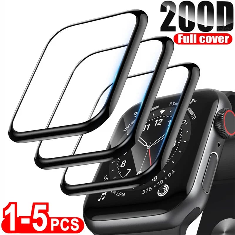 Pellicola protettiva per schermo intero per Apple Watch Ultra 1 2 49mm Pellicola ceramica per iWatch Series 9 8 7 SE 4 5 6 41mm 45mm 44mm 40mm 42mm 38mm