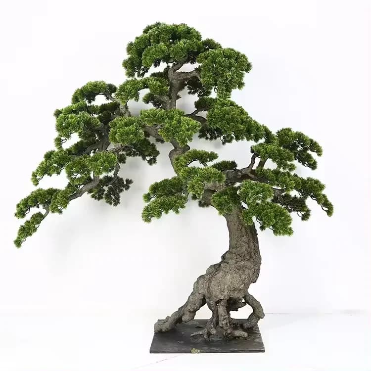 Large Artificial Podocarpus Plants for Interior, Ornamental Trees, Artificial Pins