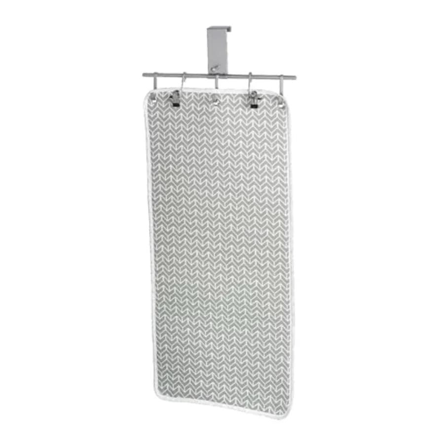 Stazione di Stiratura a Vapore da Appendere Sopra la Porta con Rivestimento 100% Cotone e Strato Protettivo dall'Acqua, Stiratore Portatile per Vestiti