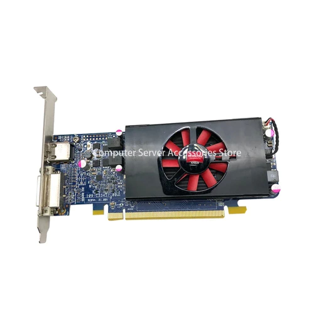 Scheda grafica di gioco originale HD 7570 HD7570 1G D5 scheda coltello 128bit DVI + DP supporta schede grafiche serie 4K pci-e 16X HD7570