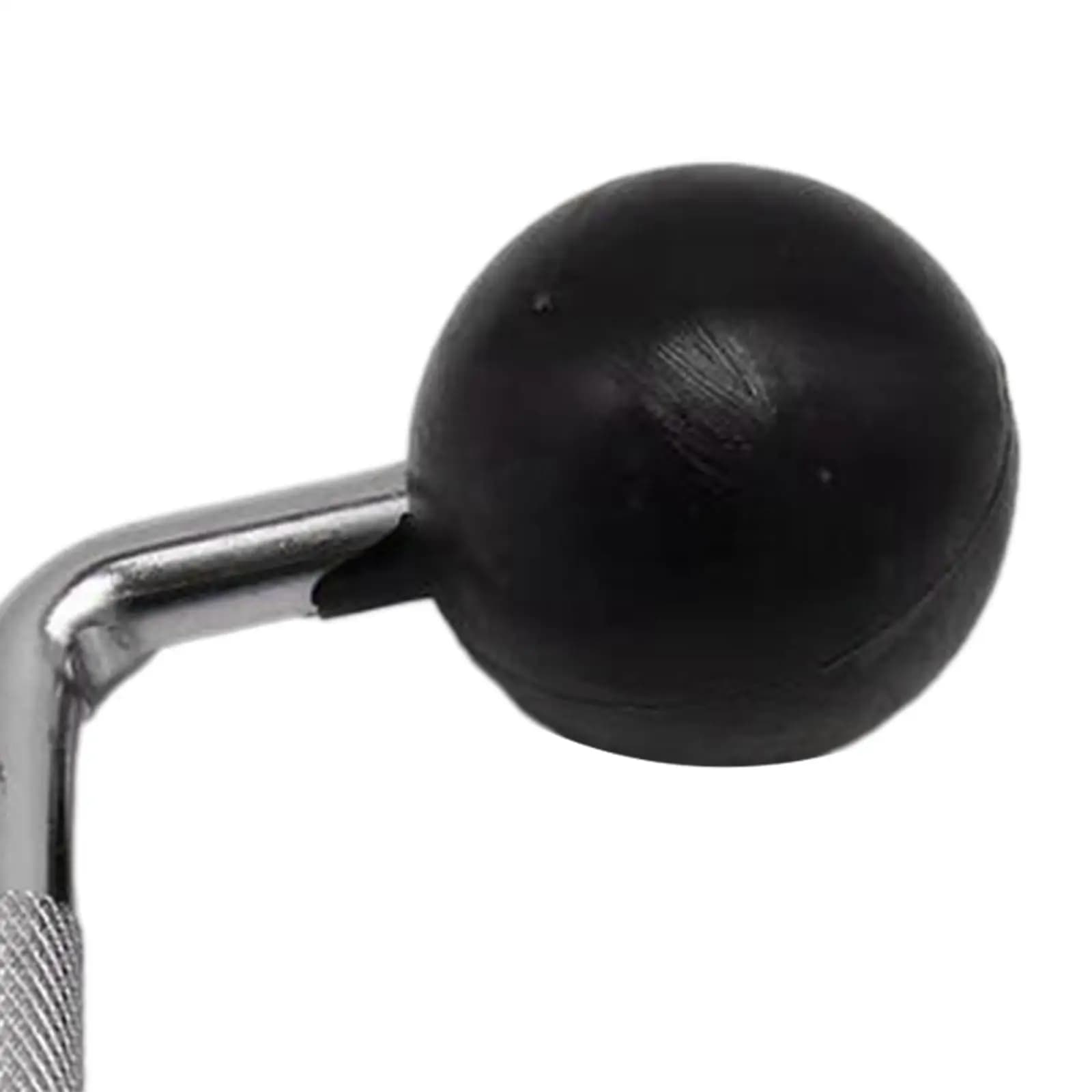 Supporto Universale a L per Bacchette e Strumenti a Percussione, con Asta Zigrinata, per Accessori Batteria e Pad di Pratica, Ricambio
