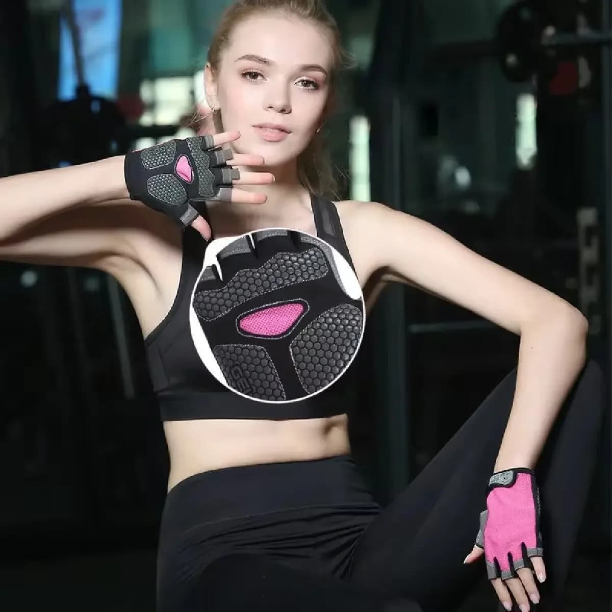 Professional Gym & Fitness Gloves, Breathable & Anti-slip, Half-Aid for Men and Women, Activities, Fishing & Cycling