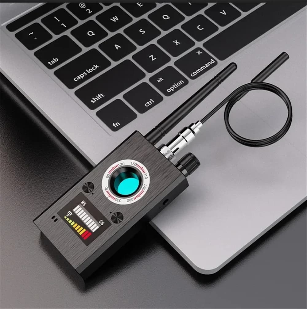 Professional Anti-Spy Camera Detector Insect Scanners Safety Protection Audio Signals RF Cam Hidden Gadgets GPS Tracker for Car