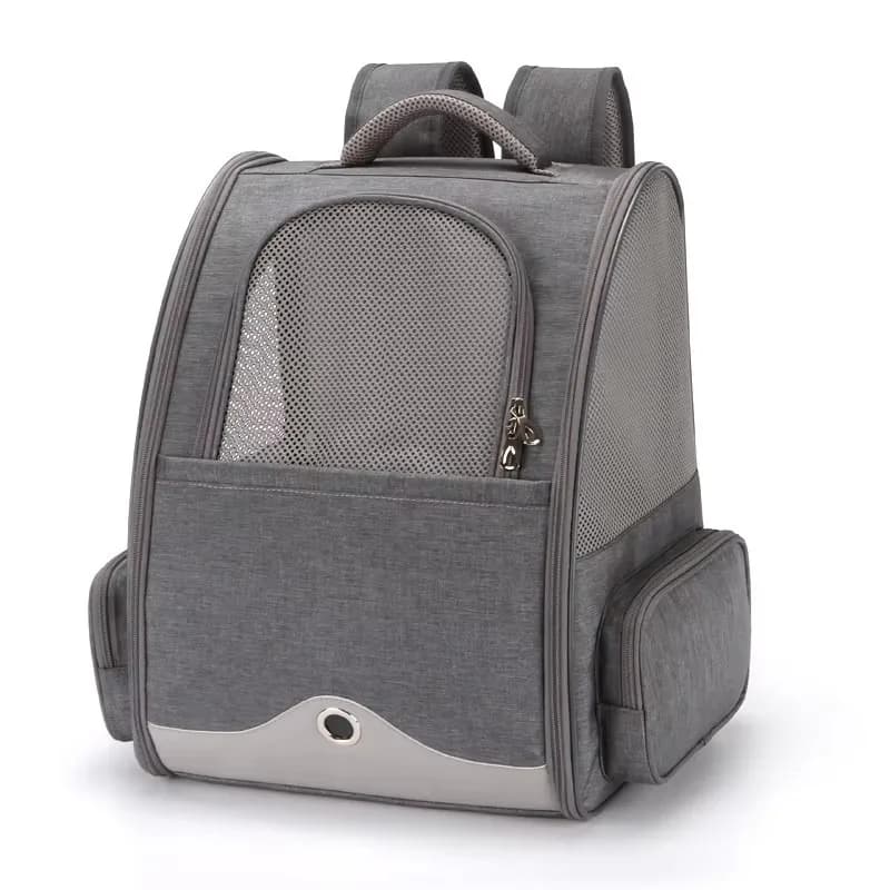 Borsa da Viaggio Premium per Snack per Animali Domestici, Traspirante, Impermeabile, Ergonomica, Multi-Tasca, con Chiusura a Cerniera e Tracolla Regolabile per Piccoli Animali