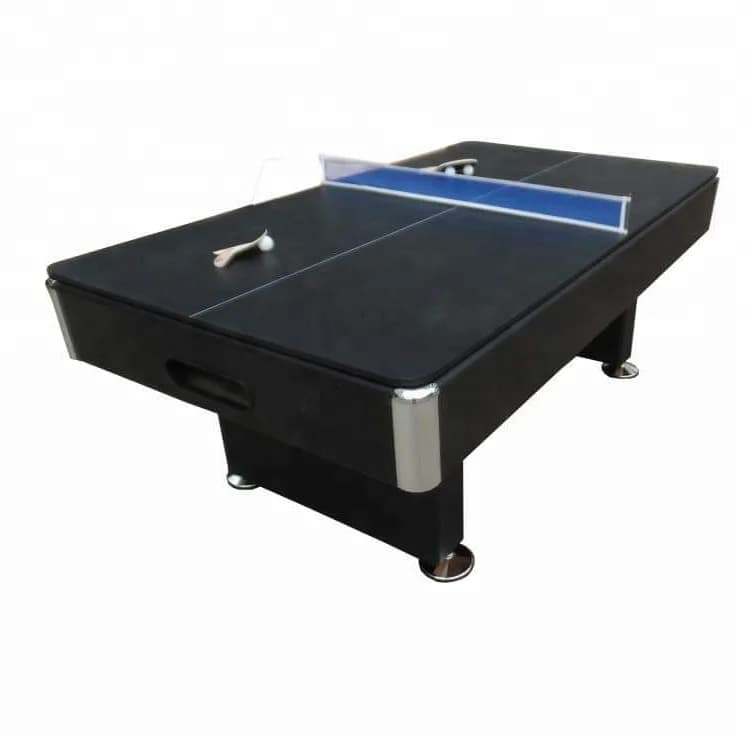 Smart Home 7ft Pool Table With Ball Return Rubber Cushion Rail Table Tennis Top For Dining And Billiard Sports