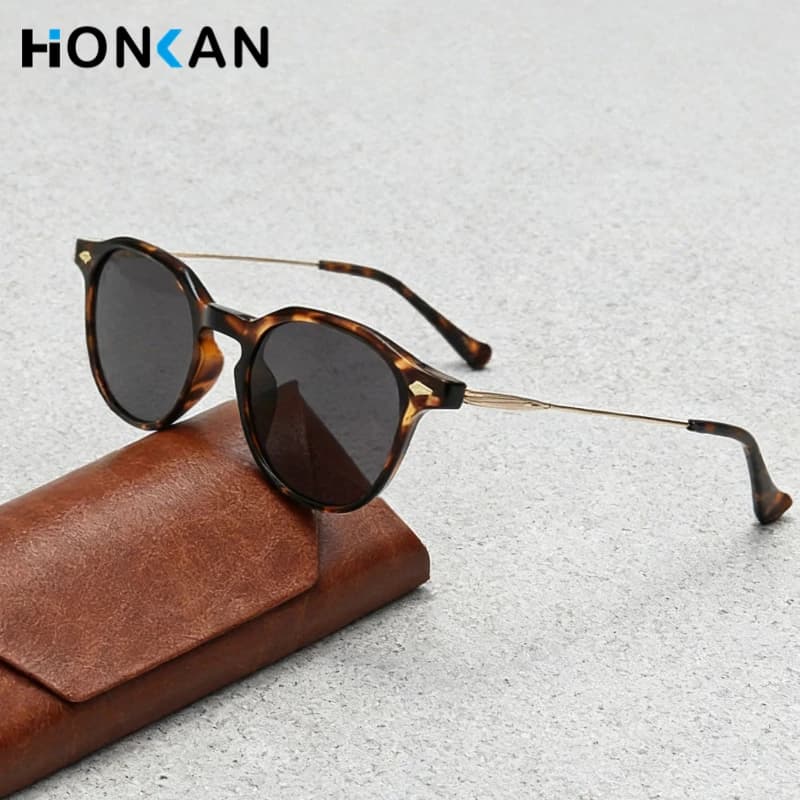 Ultralight Round Polarized Sunglasses for Women TR90 Frame Men Circular Sun Glasses UV400 Eyewear Male Female Eyeglasses Outdoor