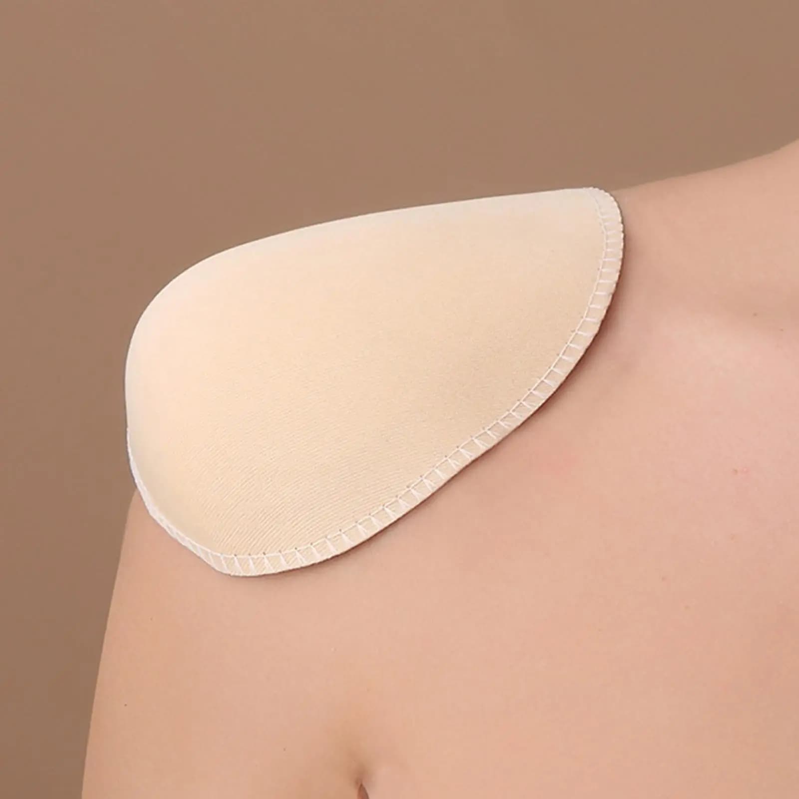Cuscinetti per Spalle 3 Paia, Imbottiture per Spalle da Cucire, Rialzi per Spalle Donna Uomo, Cuscinetti in Spugna Traspiranti per Blazer, Giacca, Cappotto