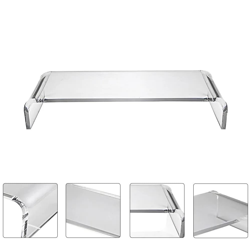 Multifunctional Computer Monitor Desktop Elevating Shelf Laptop Riser Storage Rack Office Desk Holder Screen Organizer Stand Pc