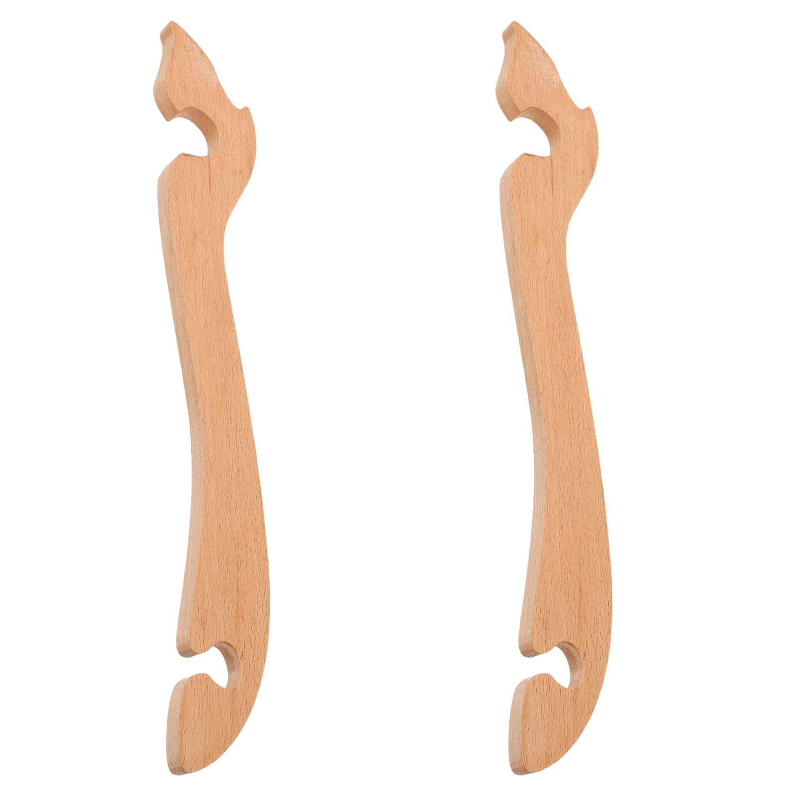 2 Pieces Extractor for Grills of Oven: Wood Tools for Extracting Hot Grills, Long Handle, Furnace Accessories and Air Fryer