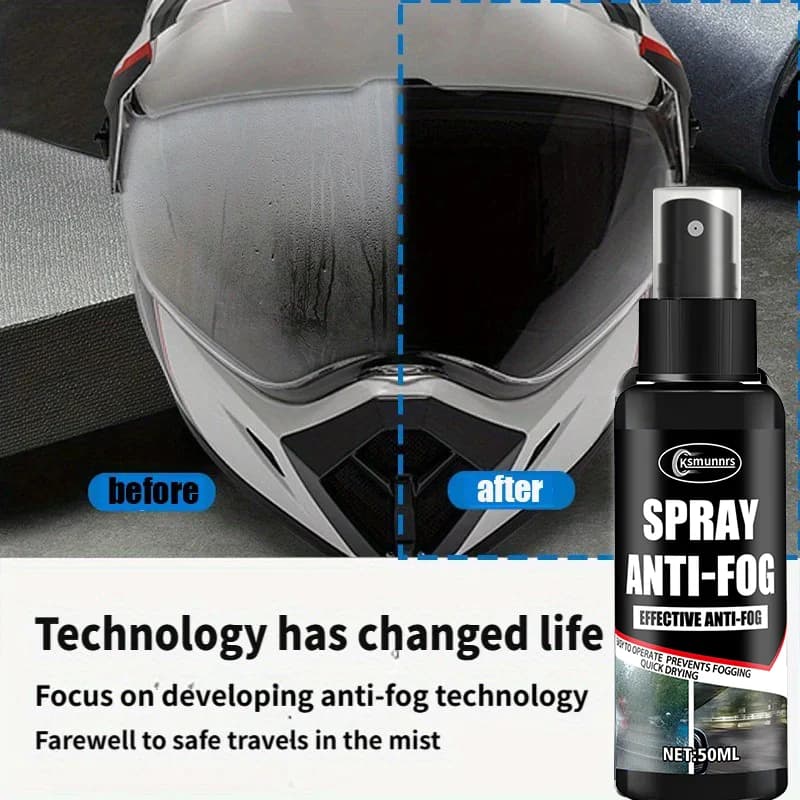 Rivestimento antipioggia universale per vetro per auto per moto, spray antiappannamento per parabrezza, specchietti retrovisori, occhiali e caschi