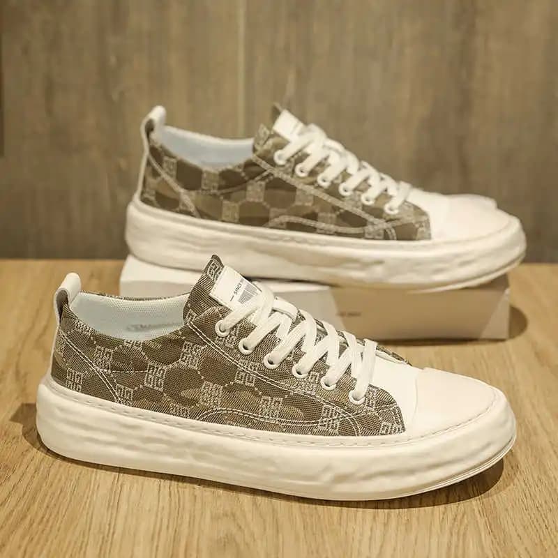 Scarpe da uomo con plateau rotondo, modello Mary Jane, blu, sportive, uniche, Sunny Vietnam Shouse Hyperbeast