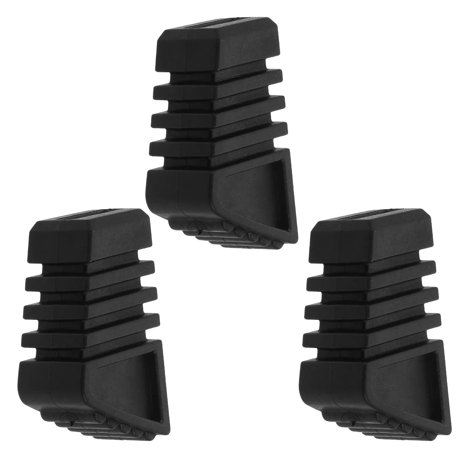 Set di 3 Piedini Protettivi in Gomma per Supporti per Batteria, Antiscivolo e Durevoli