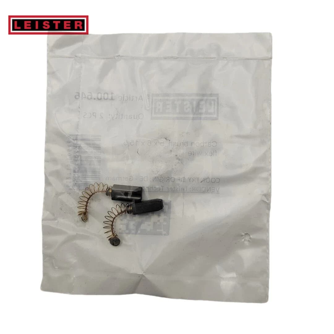 10 spazzole di carbone Leister per pistola ad aria calda-100.646 Flex Wire
