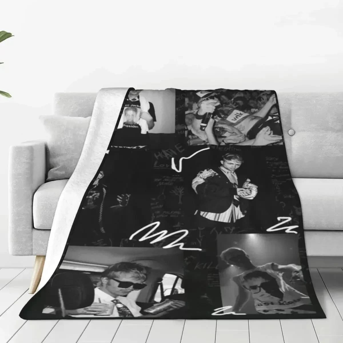 Coperte a Quadri Joost Klein, Copridivano in Flanella, Plaid Vintage Traspirante e Caldo per Divano e Letto da Esterno