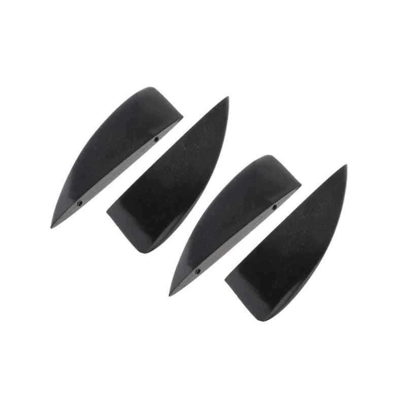 242F 4Pcs Kitesurfing Fin Detachable Fin Surfing Fins for Kiteboard Paddle Kite Board Fins Surfboard Tail Rudder Kayak Fins