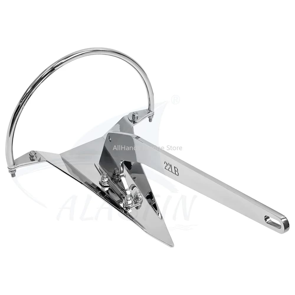 Alastin Marine Yacht Anchor Stainless Steel Mirror Polished Mantus Boat Anchor