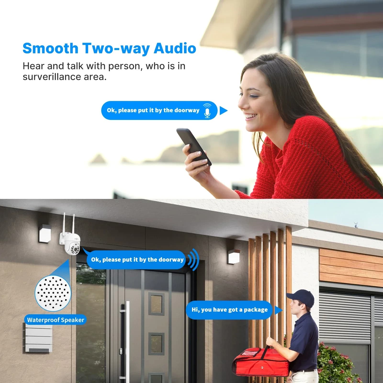 OEM 5MP 4CH 8CH 10CH Monitoraggio automatico esterno Wifi interno Online Visione notturna a colori Telecamera PTZ Sistema di sicurezza CCTV wireless