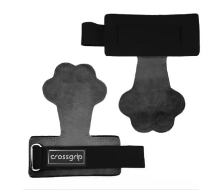 Cat Paw Palm Protection Deadlift Cowhide Gym Gloves for Dumbbell & Barbell