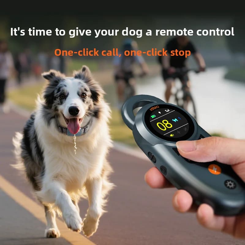 Collare di Addestramento per Cani IDMG, Dispositivo Anti-Rumore con Scossa Elettrica per Addestramento Domestico