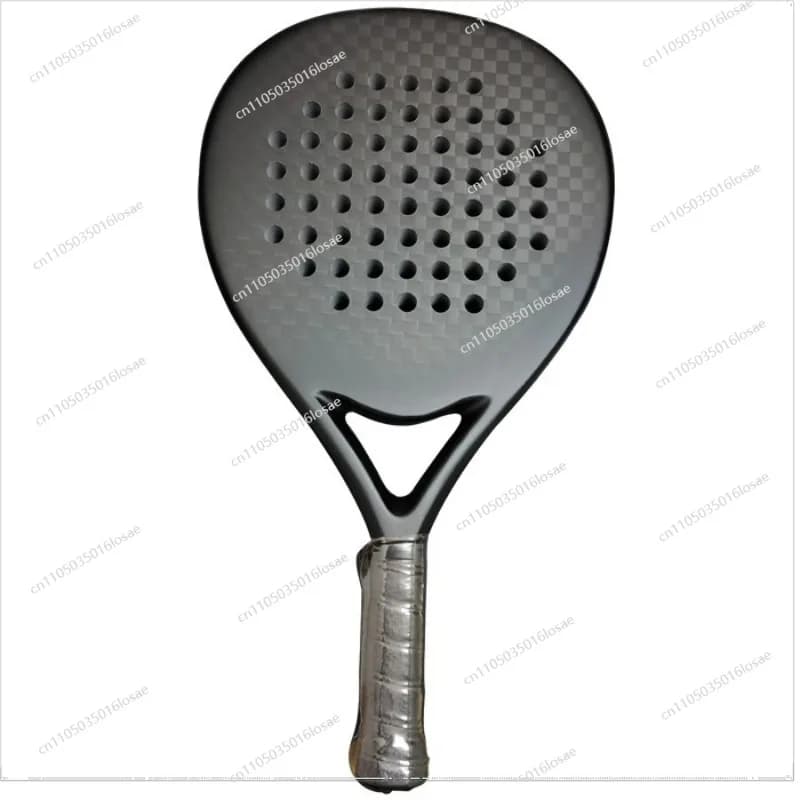 Cover for tennis racket with 12K carbon fiber plate type cage for beach rack type water drop