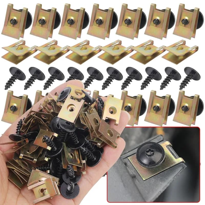 Motor cover of the car Subcodella Splash Guard Arco wheel Torx Vite Stop Automatic fixing clip for VW Audi A1 A3 A5 Q5 TT SEAT