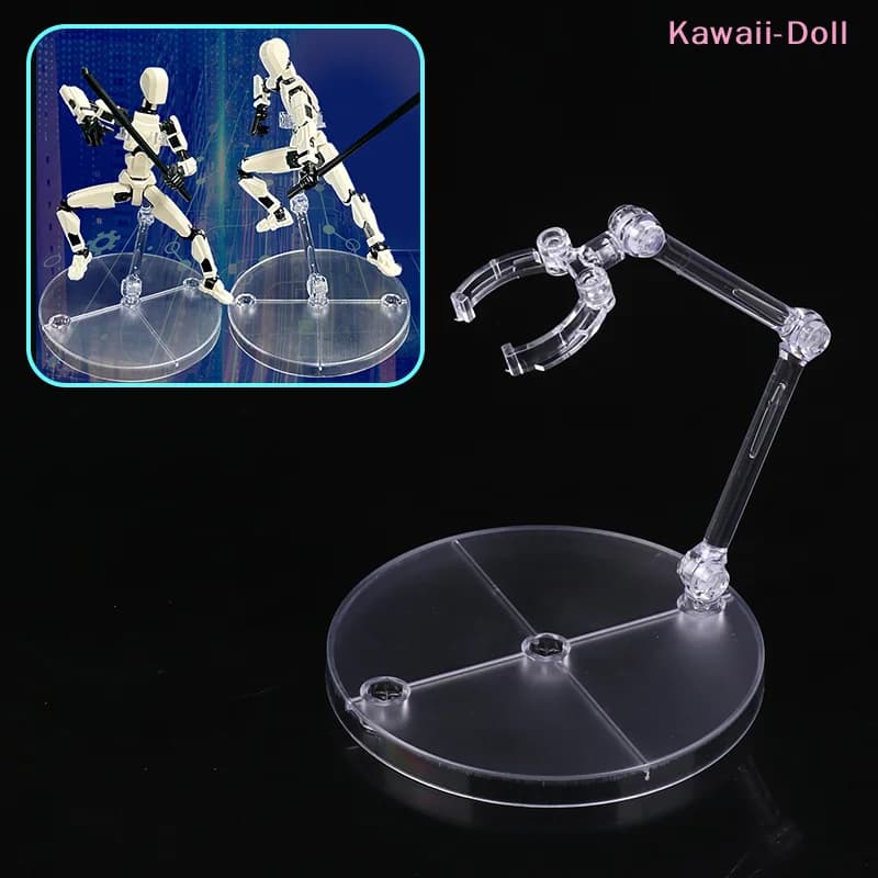 Base per action figure universale da 1 pezzo, supporto espositivo per modelli HG 1/144, supporto per bambole, supporto per robot.