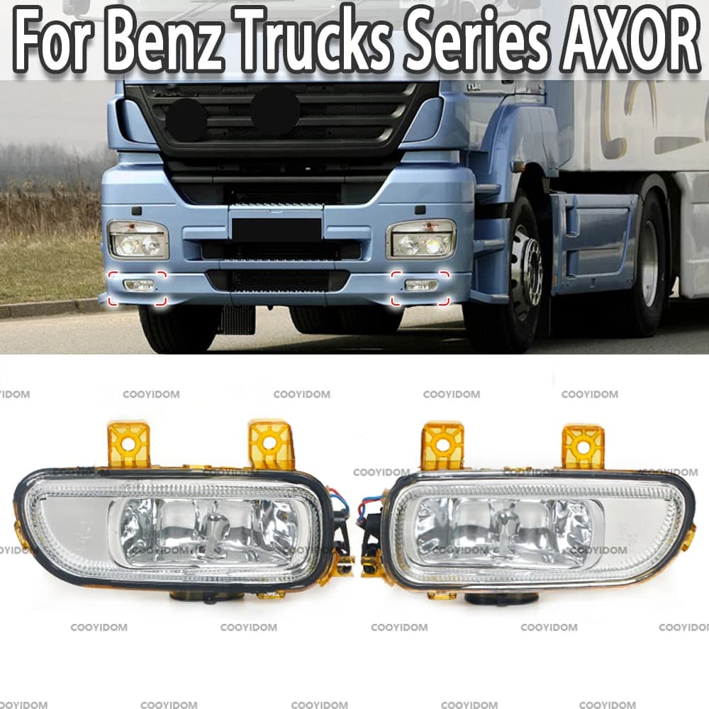 Lampada fendinebbia per paraurti anteriore auto per camion Mercedes Benz serie AXOR 9408200156 9408200056 E APPROVE