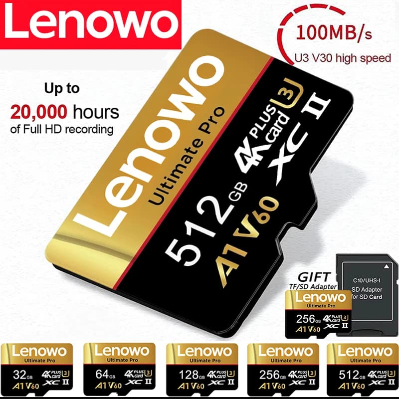 Ultra TF Cards 64GB 128GB 16GB 256GB Micro TF SD Card SD Cards Memory Card Temperature Proof V10 for Body Camera/E-Reader/GPS