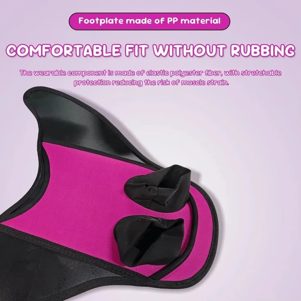 Lightweight Mermaid Swimming Tail One-piece Design Winter Holiday Use Snorkelling Tail Fins Indoor Swimming Freediving