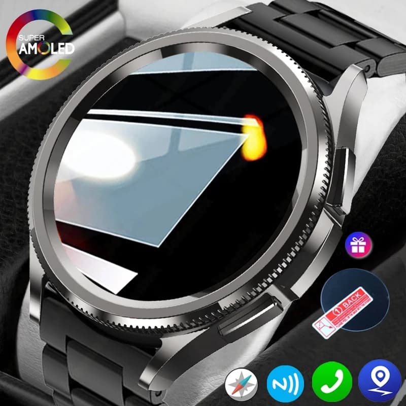 Watch 6 Smartwatch classic man GPS outdoor sports IP68 waterproof watch NFC health monitoring HD Bluetooth call Smart Watch