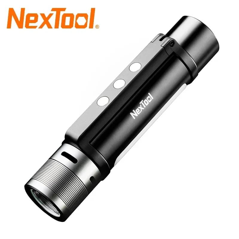 NexTool Outdoor 6 in 1 torcia Zoomable LED torcia Ultra luminosa 1000LM staffa magnetica a doppia luce per luce di emergenza da campeggio