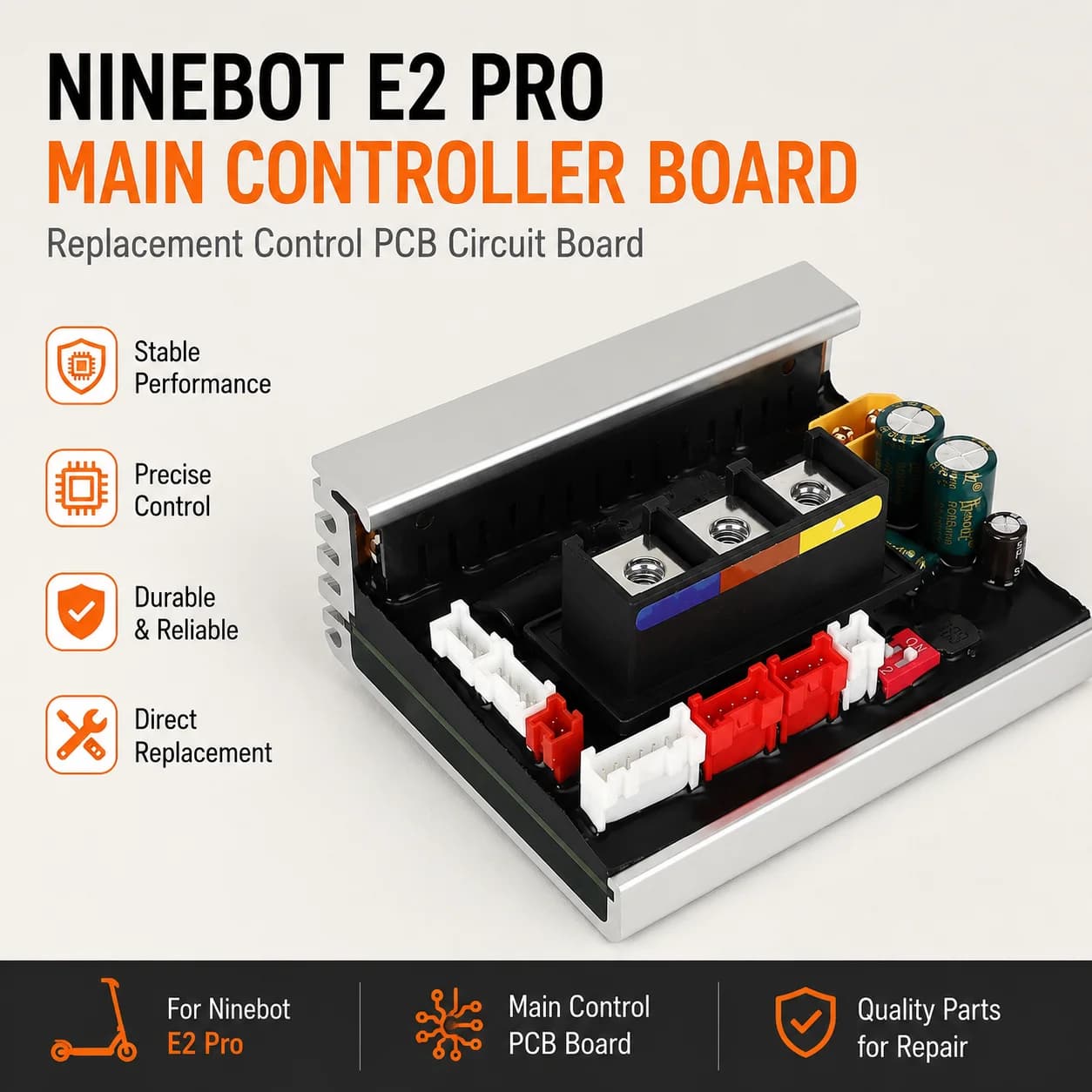 Main Controller Board for Ninebot E2 Pro Electric Scooter Circuit PCB Control Module Replacement Repair Spare Part