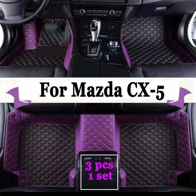 Tappetini per auto personalizzati 3D a copertura totale per Mazda CX-5 2017-2023 2015-2016 CX-3 2015-2023 CX-30 2020-2023 Accessori interni