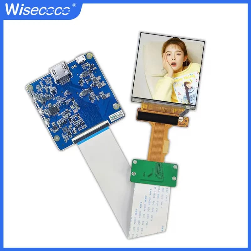 Wisecoco 2.9 Pollici 2k 1440x1440 VR IPS LCD display AR HMD Screen Square Controller board MIPI LS029B3SX04 for Raspberry pi