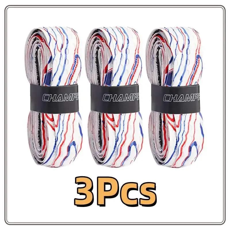 3PcsX1m Bat Grip Tape For Baseball Absorbs sweat Tennis Grip Grip Handle Grip PU Anti-Skid Overgrip Tape For Pickleball