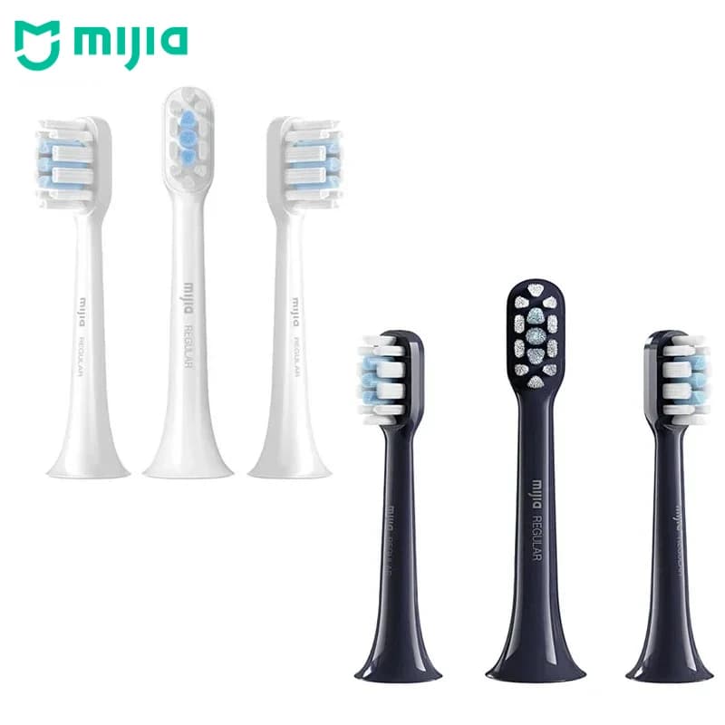Original Mijia T301 T302 Replacement Heads for Sonic Smart Electric Brush, Oral Hygiene DuPont Heads