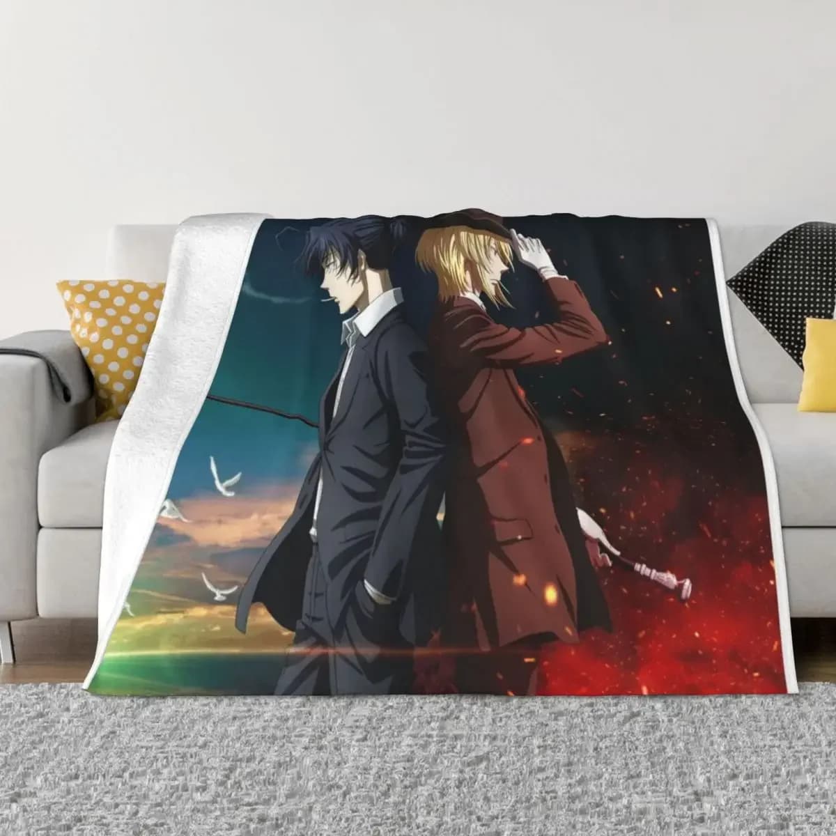 Moriarty the patriot part II coperta da tiro coperta mobile coperta pelosa halloween