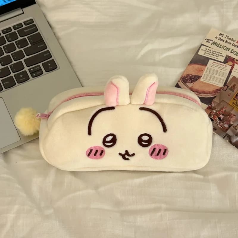 Astuccio Chiikawa Hachiware Usagi, Portapenne Cartoon Kawaii di Grande Capacità, Regalo Carino per Studenti, Articoli Scolastici