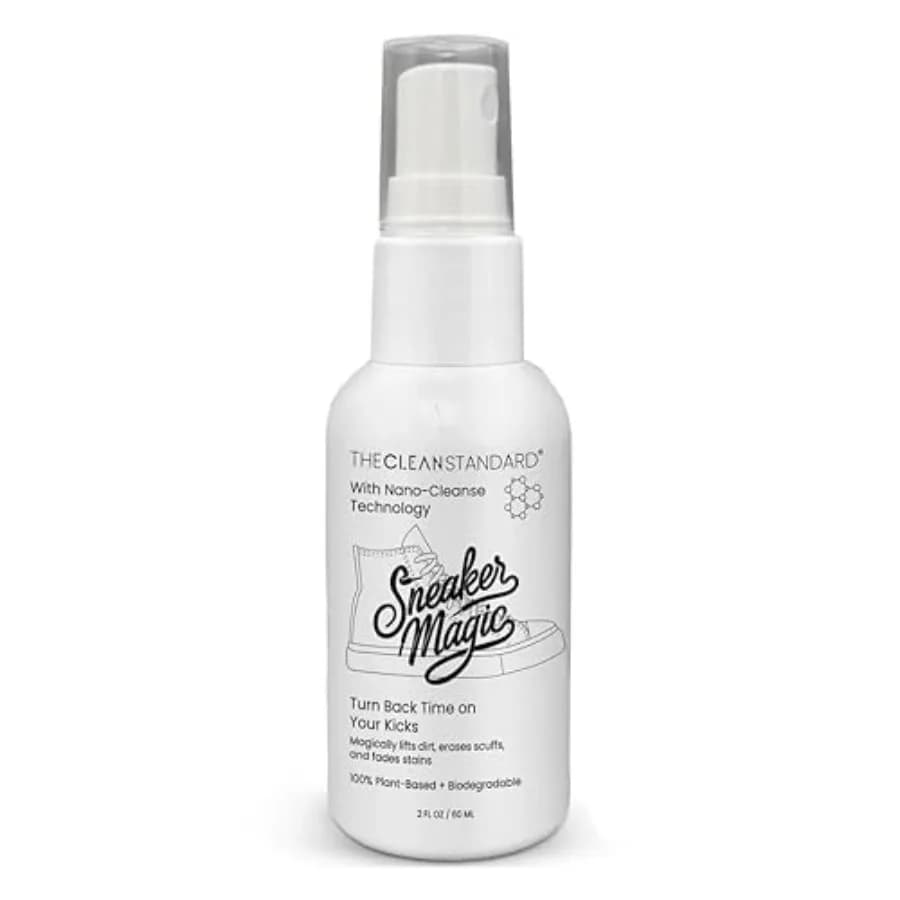 Plant-Based Shoe Cleaner Kit with Nano-Cleanse Technology - for Sneakers, Leather, Canvas