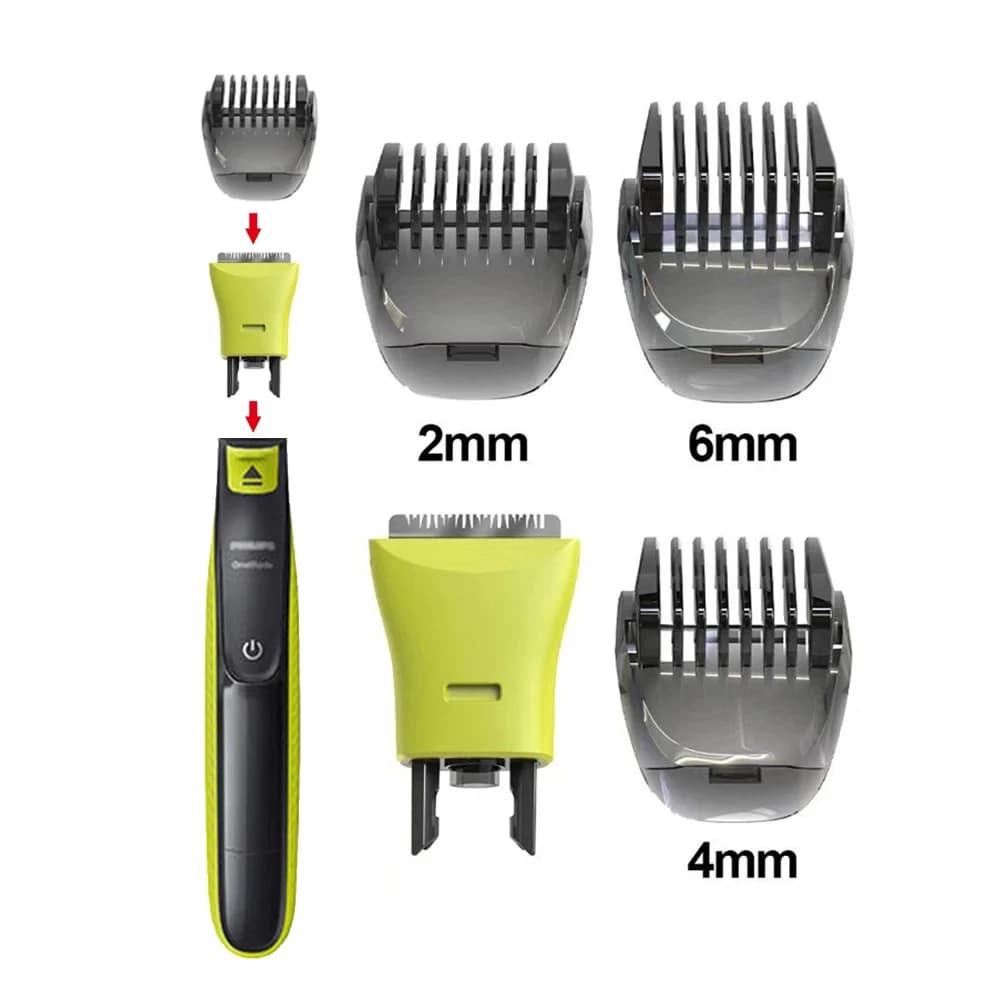 4 Pieces Replacement Blades for Razor Handbook for Men's Bearing, Spare Blades for Men's Rulebar, Spare Parts