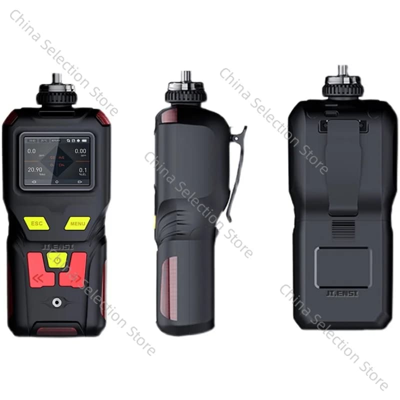 Rilevatore di gas portatile 4 in 1 Gas combustibile composto di ossido di carbonio e ossigeno