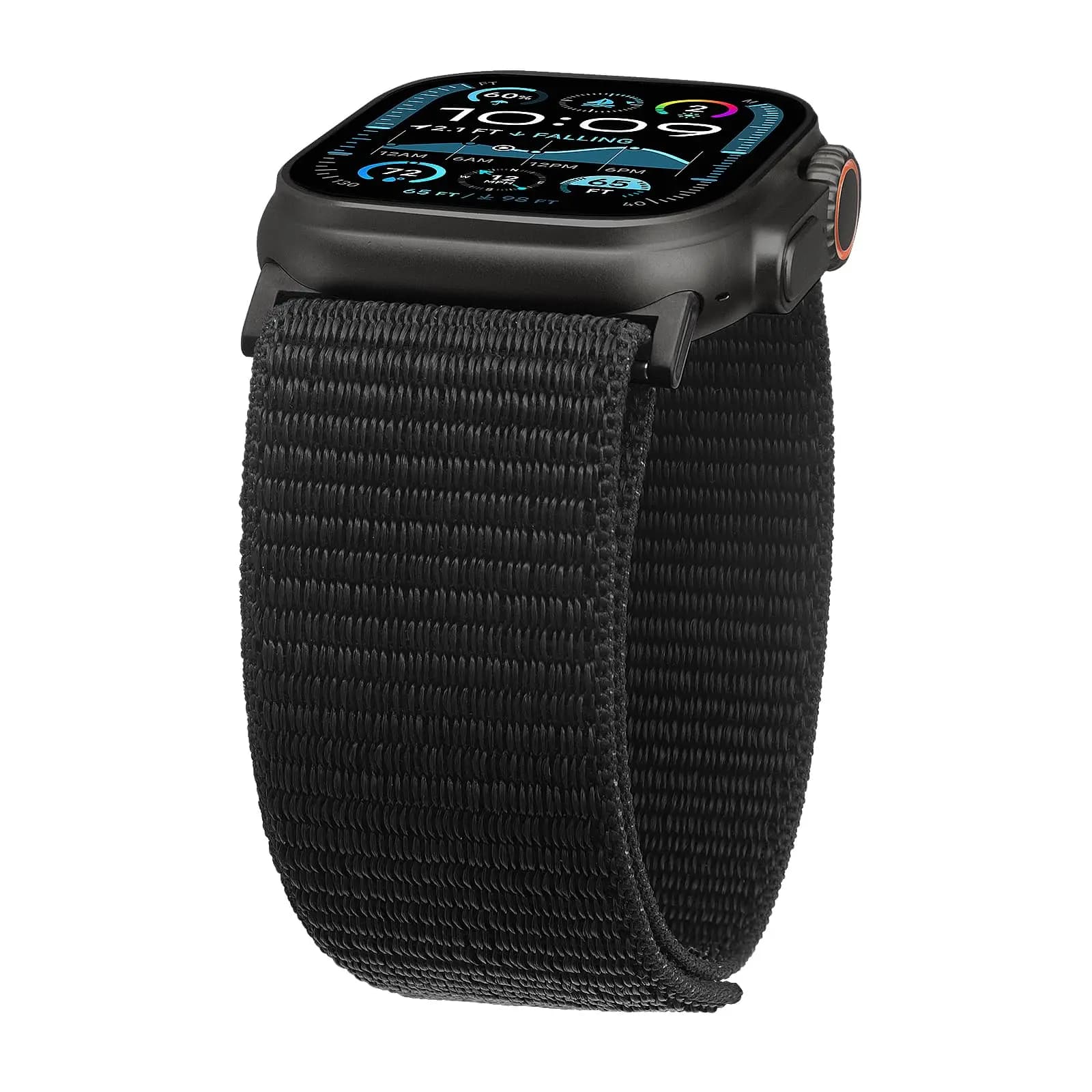 Cinturino Sport Loop in nylon compatibile con Apple Watch 38mm 40mm 41mm 42mm 44mm 45mm 46mm 49mm Donna Uomo