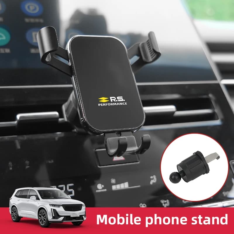 Car Smart Phone Stand With Hook Clip Auto Locking Mount Phone Holder For Renault Koleos Kadjar Scenic Megane Sandero Grand Sill