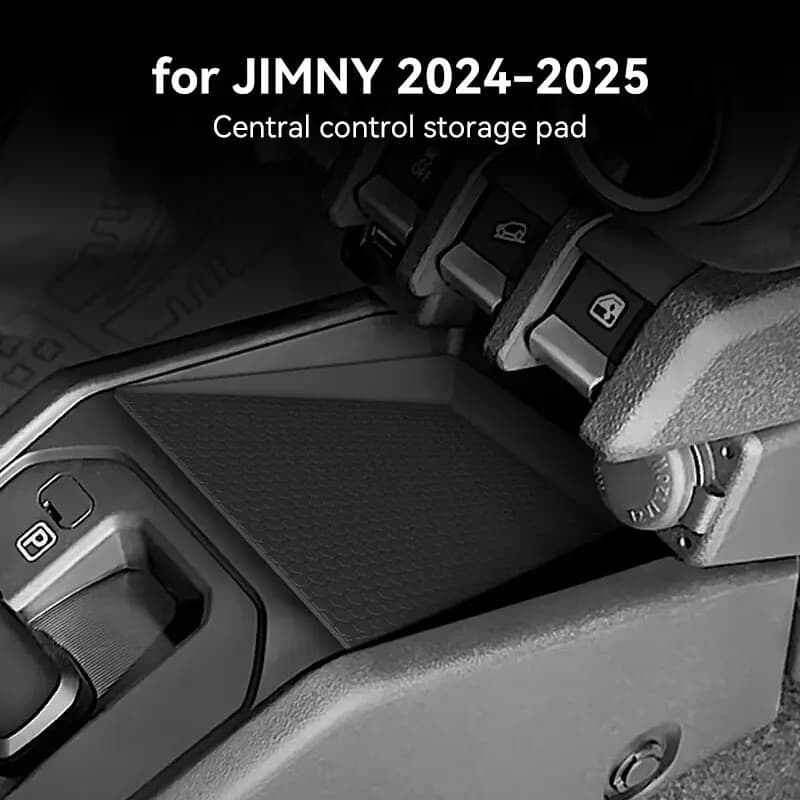 Per Suzuki Jimny 2024-2025, Vassoio portaoggetti e scatola portaoggetti per console centrale, Organizer decorativo per interni auto