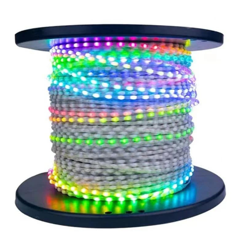 5 ~ 30mX APP Music Sound Control WS2812B indirizzabile full Color LED Pixel String Light 3D LED Pixel Pebble Light