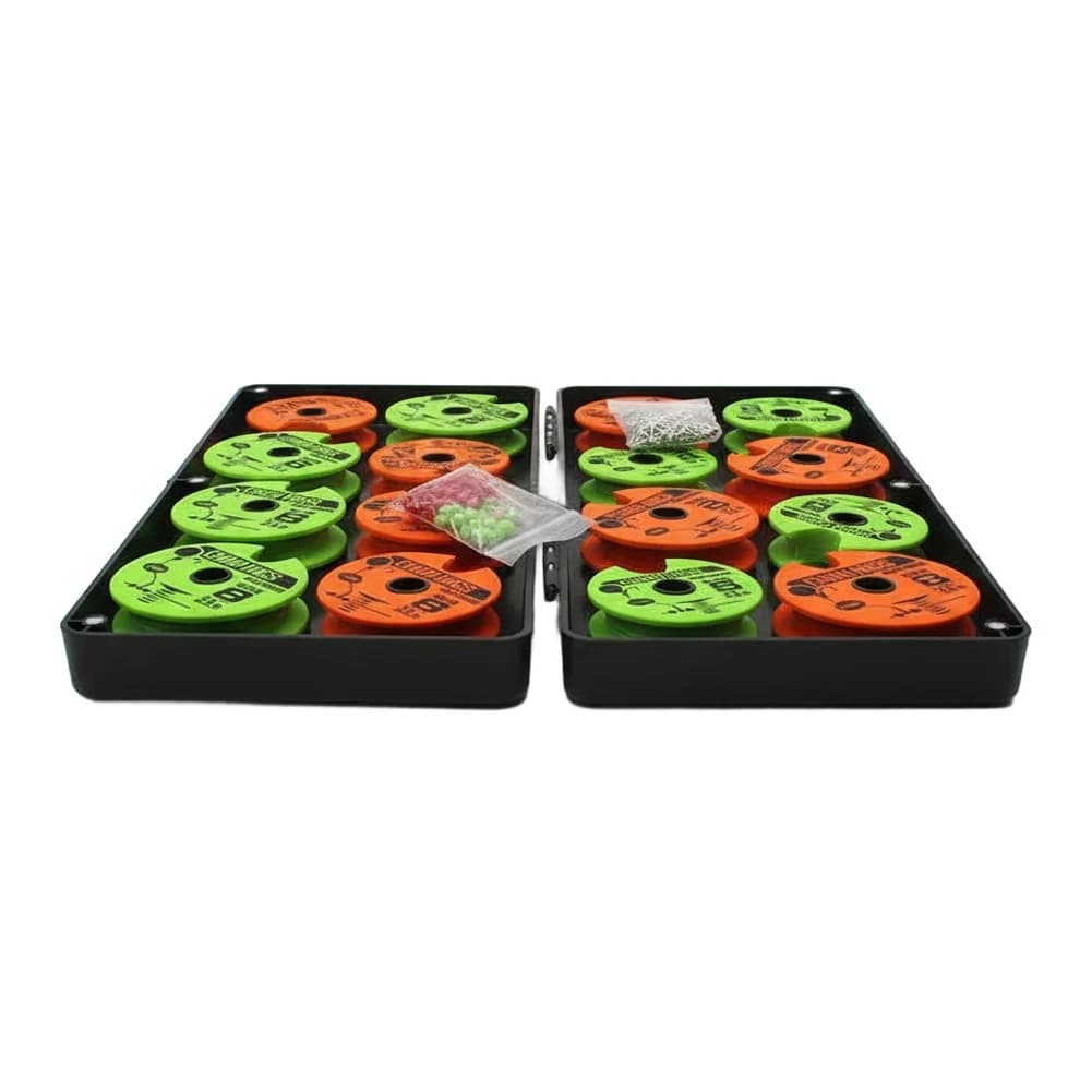 Carp Fishing Equipment Box Carp Fishing Tool Box Rig for Hair Spools Chod Rig Line Box with 40 Pin
