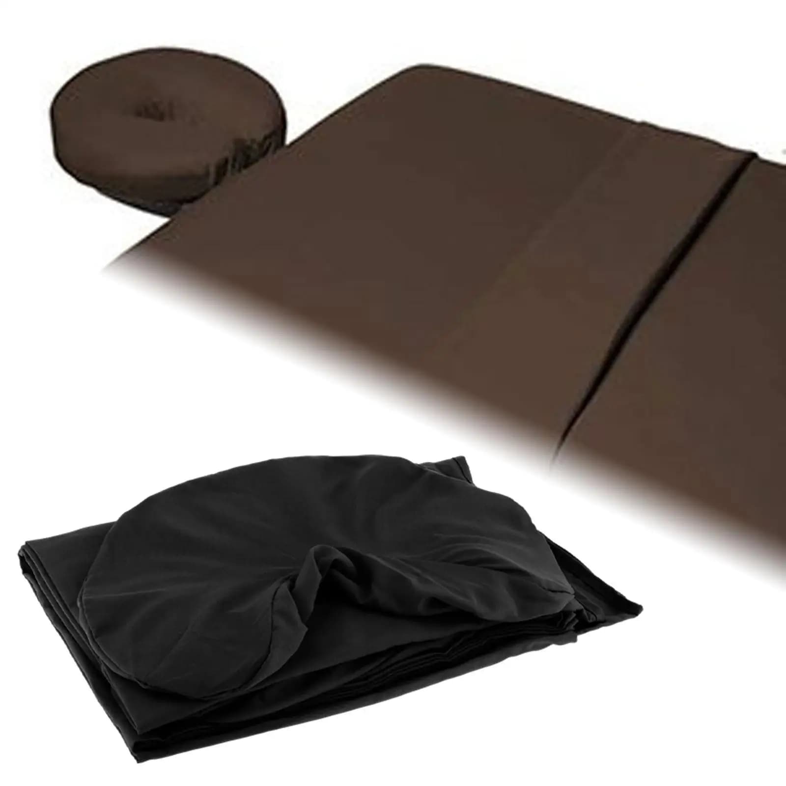 Set di 3 Lenzuola per Lettino Estetico, Lenzuola Piatte Morbide per Massaggi, Lavabili per Trattamenti Viso