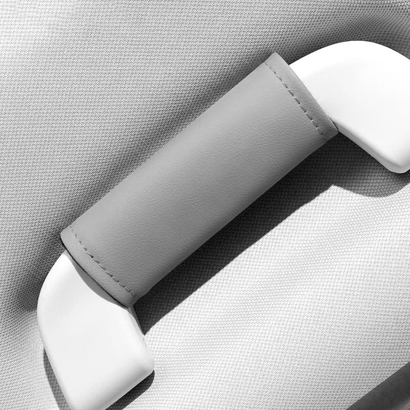 Soft Leather Car Armrest Soft Leather Roof Handle Glove Cover Armrest Decoration Ceiling Pull HandleProtectorInteriorAccessories