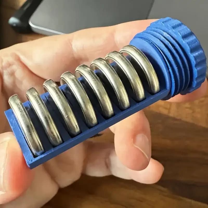 Battery Organizer 10 Compartment CR2032 CR2025 Button Holder for Coin Battery Storage Travel