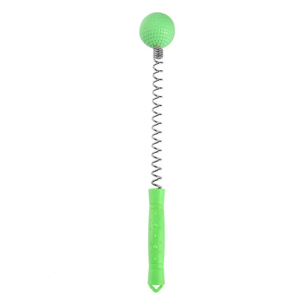 Massager Reduce Fatigue Spring Elastic Knock Stick Massage Hammer Ball Body Massager Golf Ball Massager Massager Ball Hammer